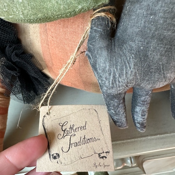 Vintage Joe Spencer Gussie humpty folk art jack o lantern gathering traditions - Picture 11 of 14